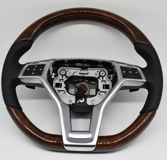 Original Mercedes Holzlenkrad wR231 SL a2314602603 Schwarz Spurassistent