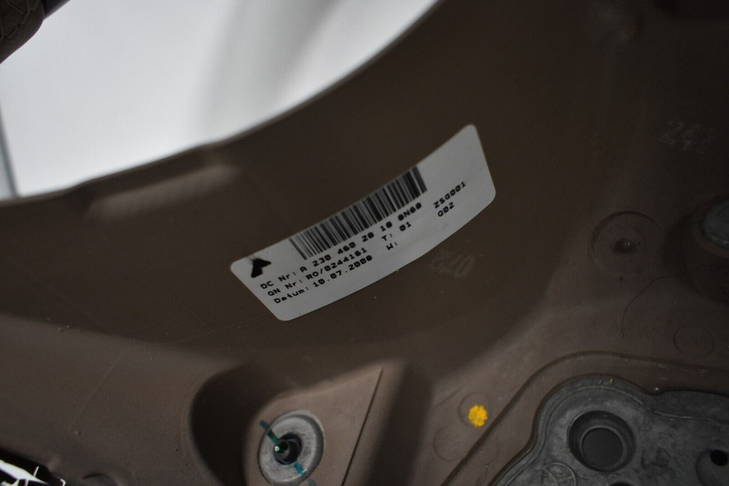 Original Mercedes Lenkrad Holzlenkrad SL R230 a2304602818 Esche schwarz Perle