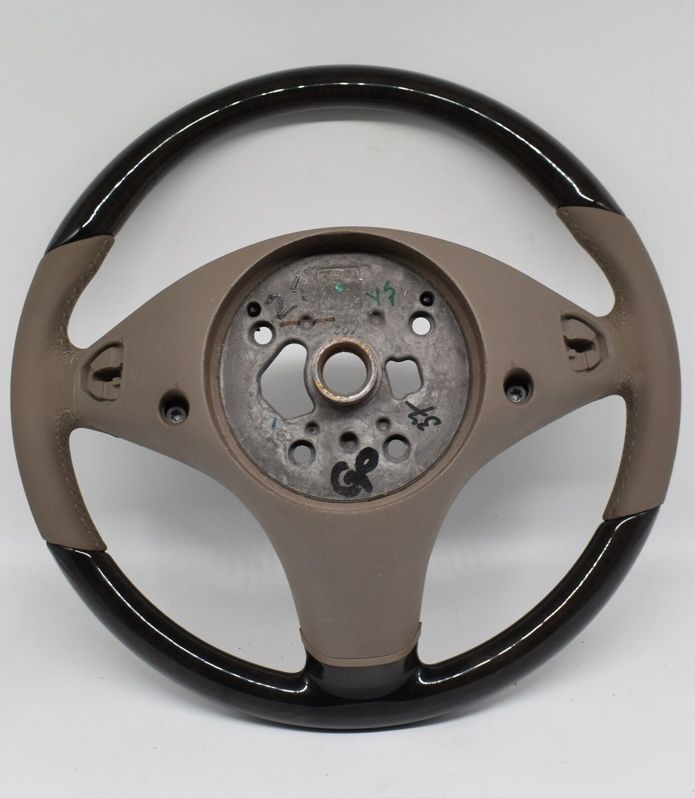 Original Mercedes Lenkrad Holzlenkrad SL R230 a2304602818 Esche schwarz Perle