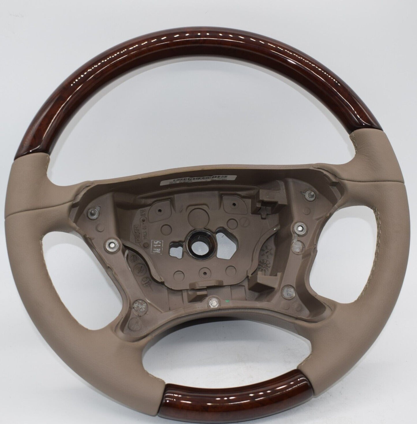 Original Mercedes R230 SL W209 CLK Holzlenkrad Lenkrad A2304601503 Beige
