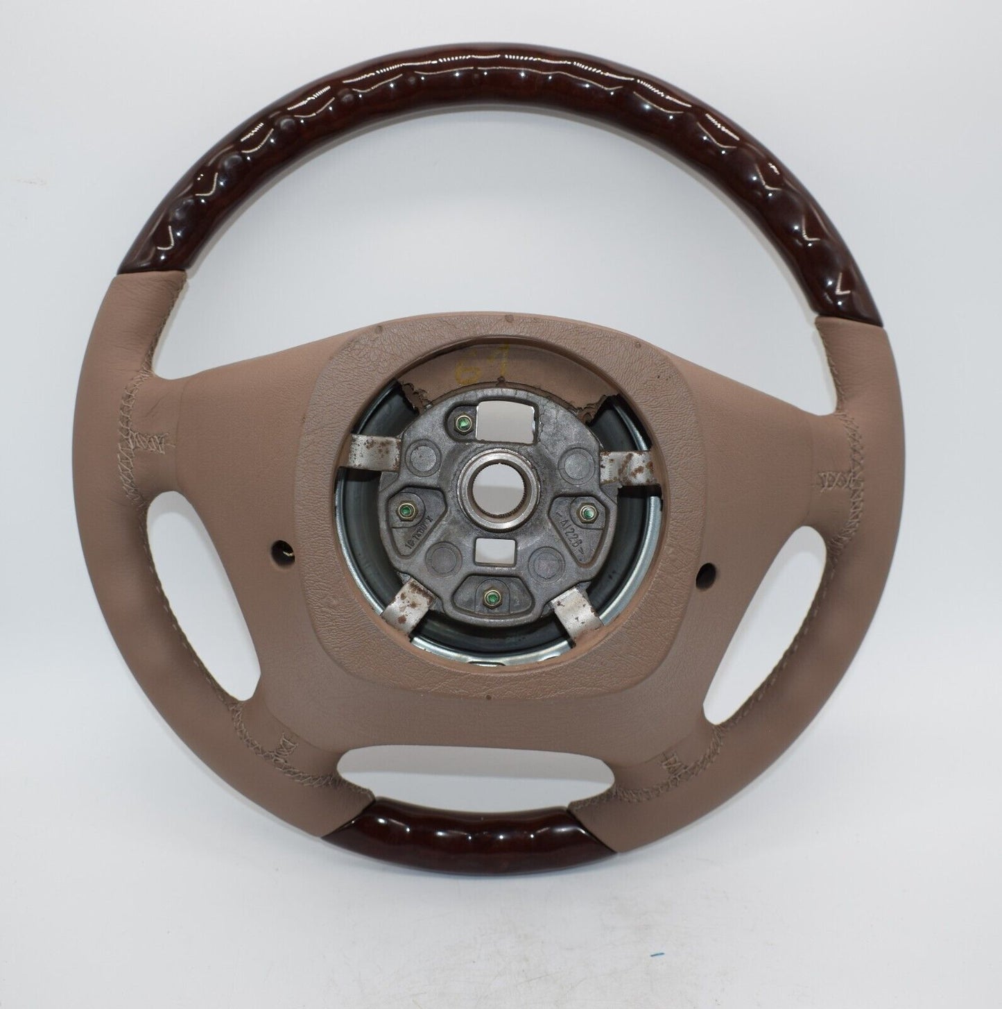 Original Mercedes w163 ML Holzlenkrad Lenkrad 163 Beige Wurzelnuss