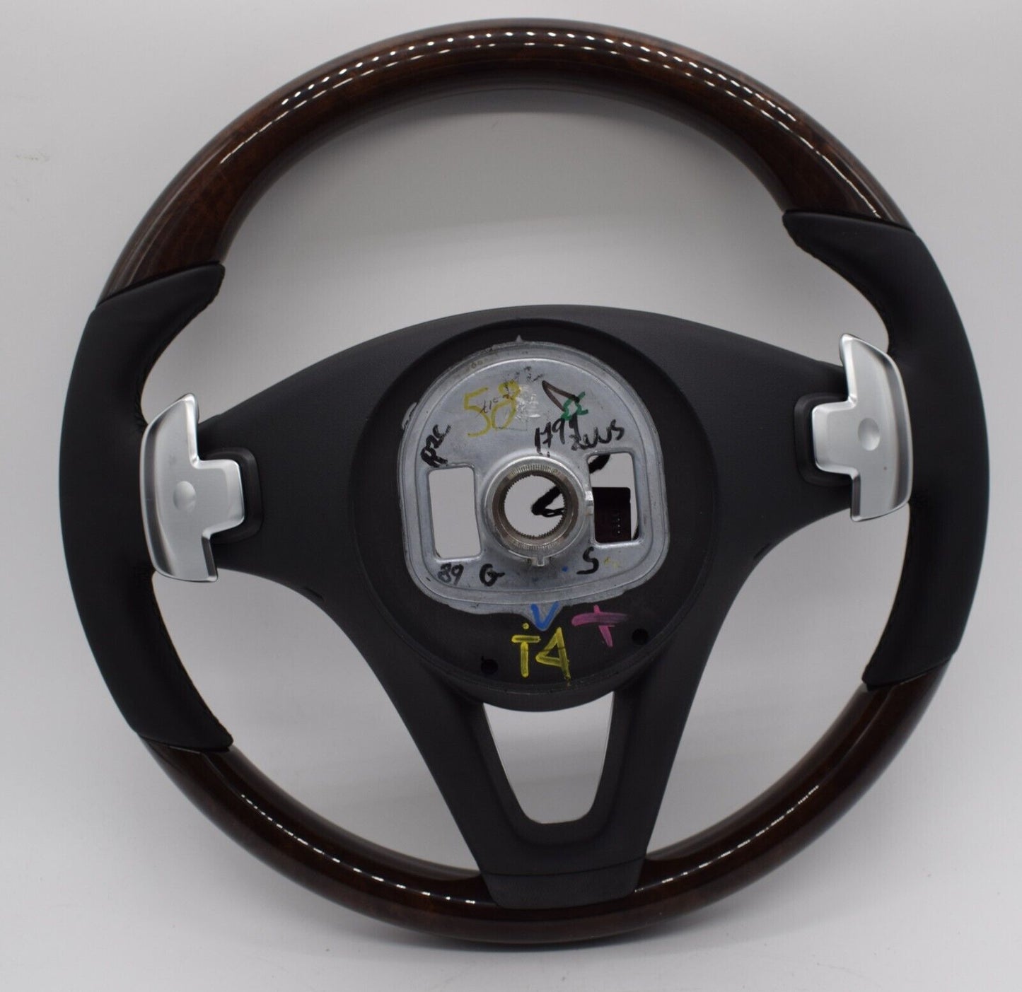 Original Mercedes E w213 Holzlenkrad a0014604303 Lenkrad Wurzelnuss schwarz