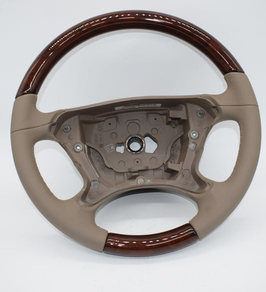 Original Mercedes R230 SL W209 CLK Holzlenkrad Lenkrad A2304601503 Wurzelnuss