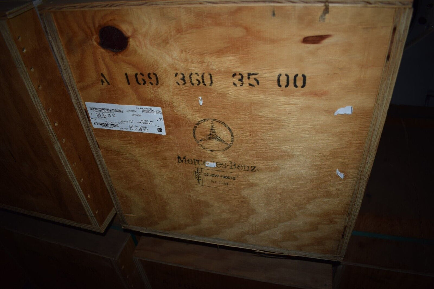 Original Mercedes A Klasse w169 Getriebe A1693603500 BM711.641 Schaltgetriebe 6G
