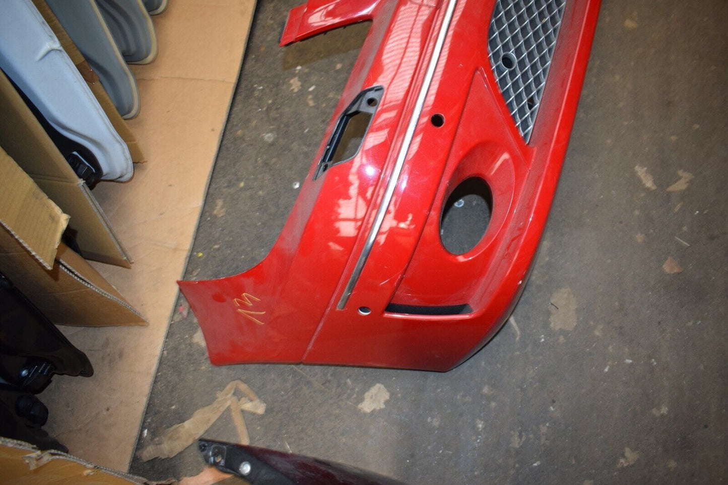 Original Mercedes C Klasse Sport coupe Stoßstange vorne