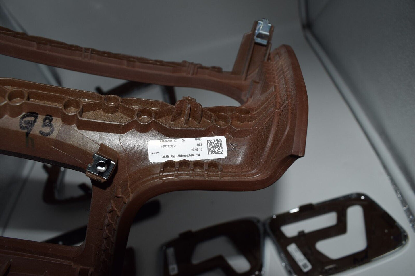 Original Mercedes G Klasse w463 500 AMG Leisten Satz Set OEM Zierleisten