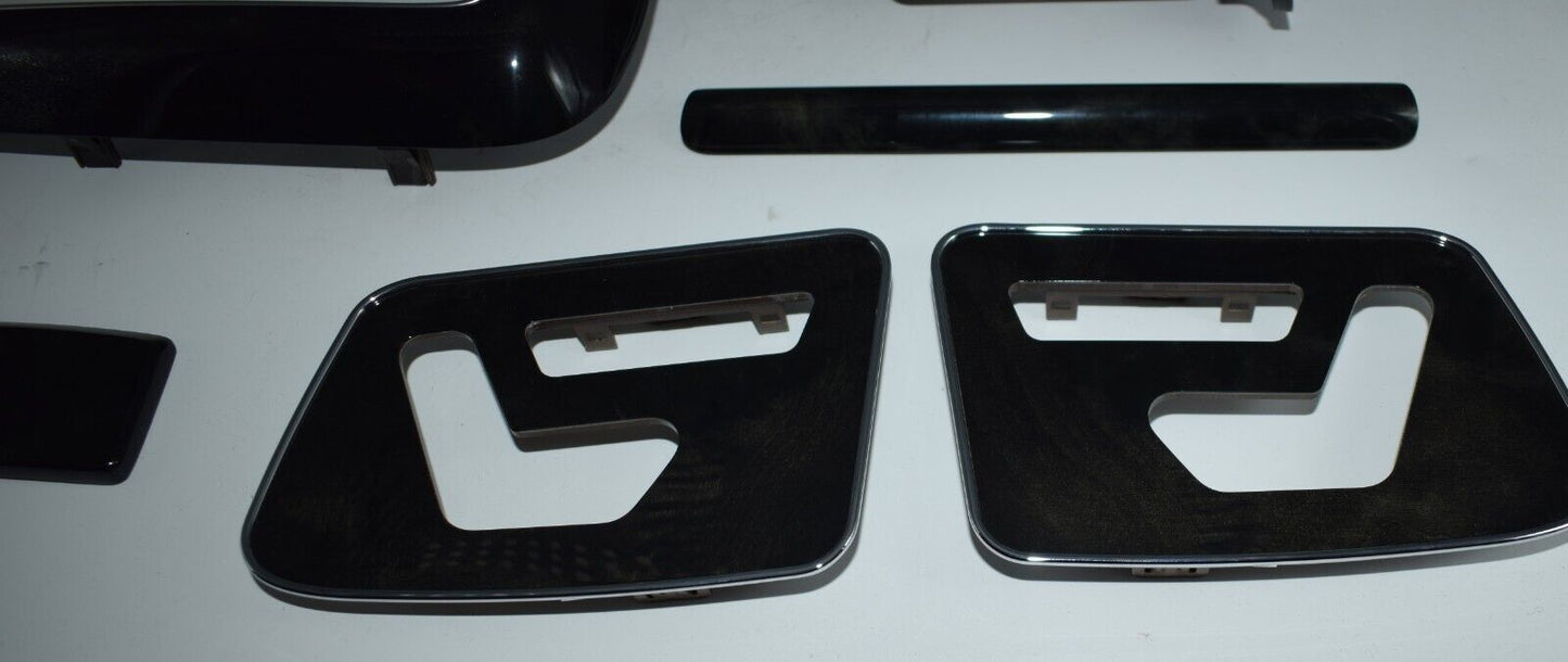 Original Mercedes G Klasse w463 500 AMG Leisten Satz Set OEM Zierleisten Pappel