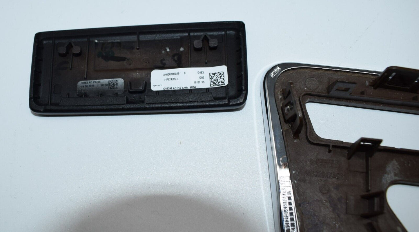 Original Mercedes G Klasse w463 500 AMG Leisten Satz Set OEM Zierleisten Pappel