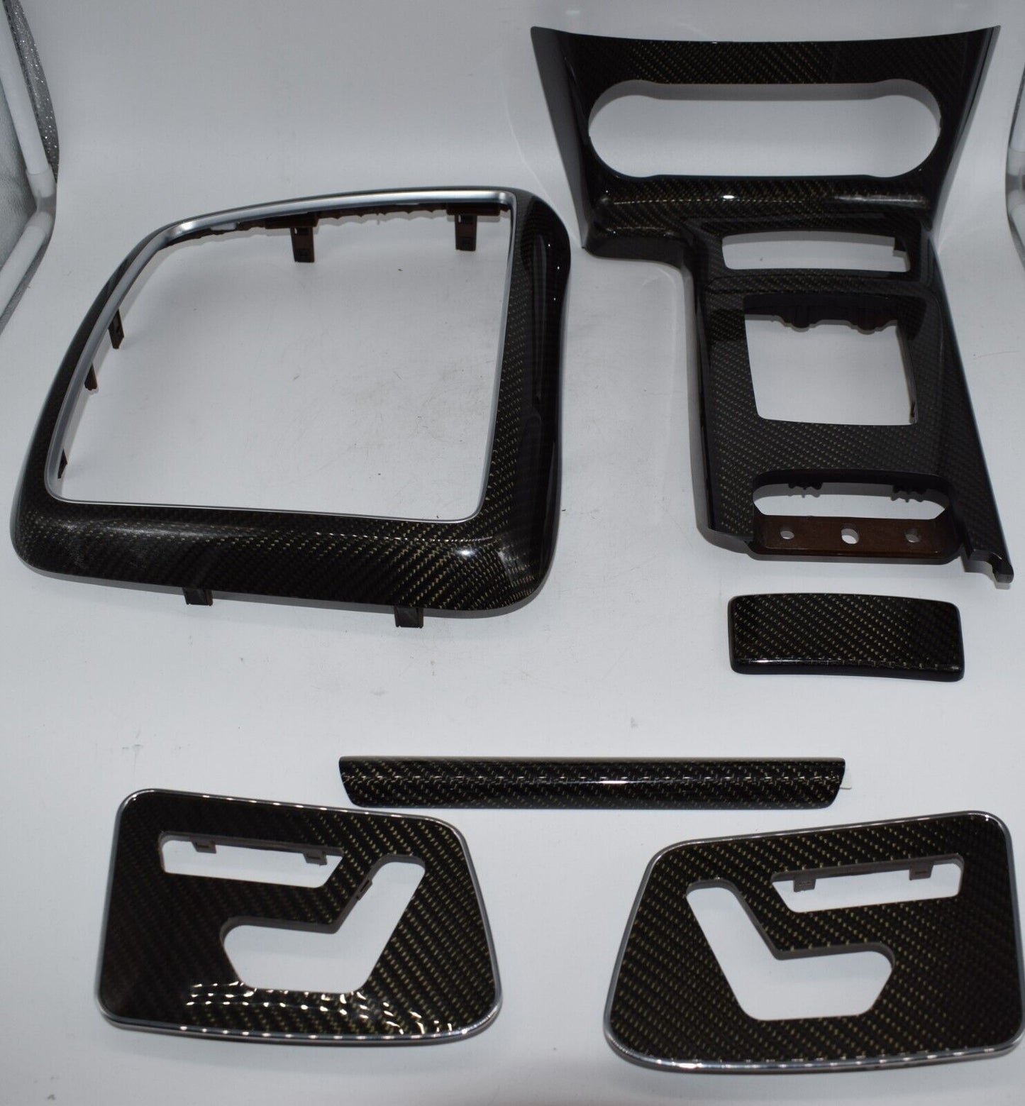 Original Mercedes G Klasse w463 G63 AMG Carbon Leisten Satz Set OEM Zierleisten