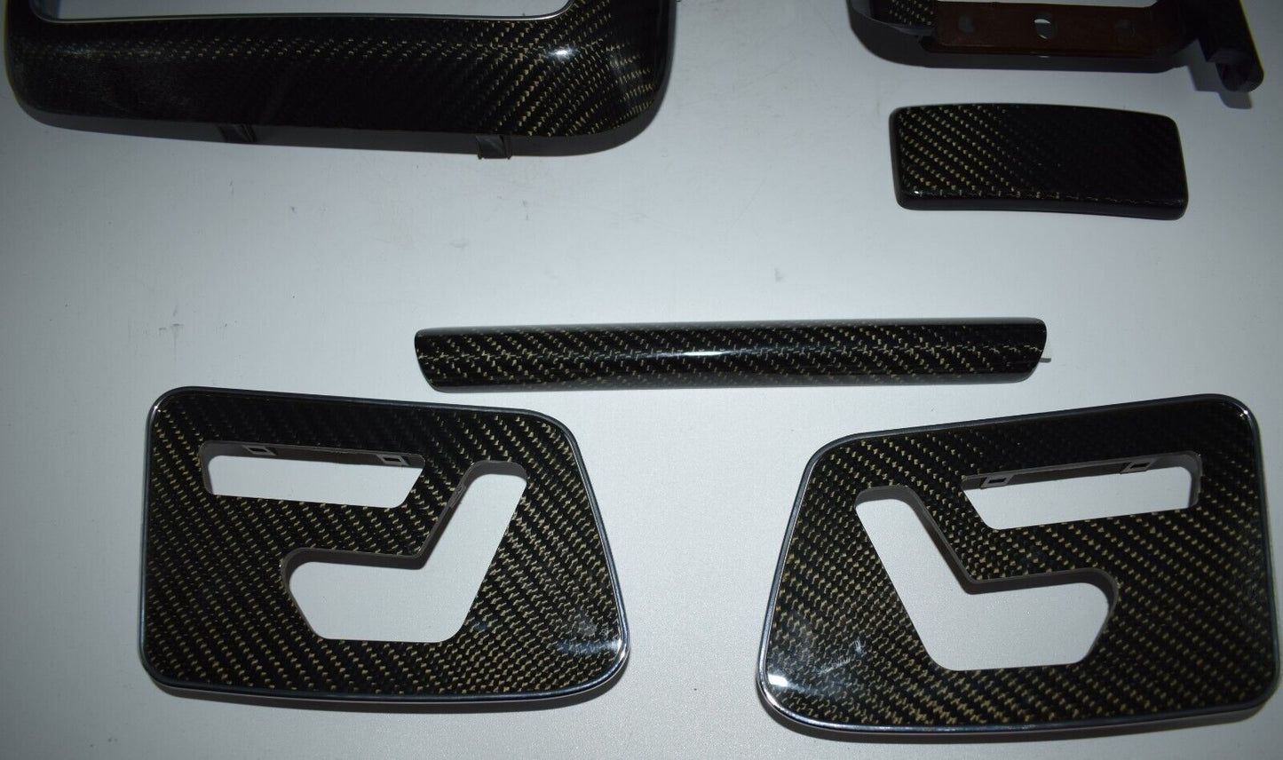 Original Mercedes G Klasse w463 G63 AMG Carbon Leisten Satz Set OEM Zierleisten