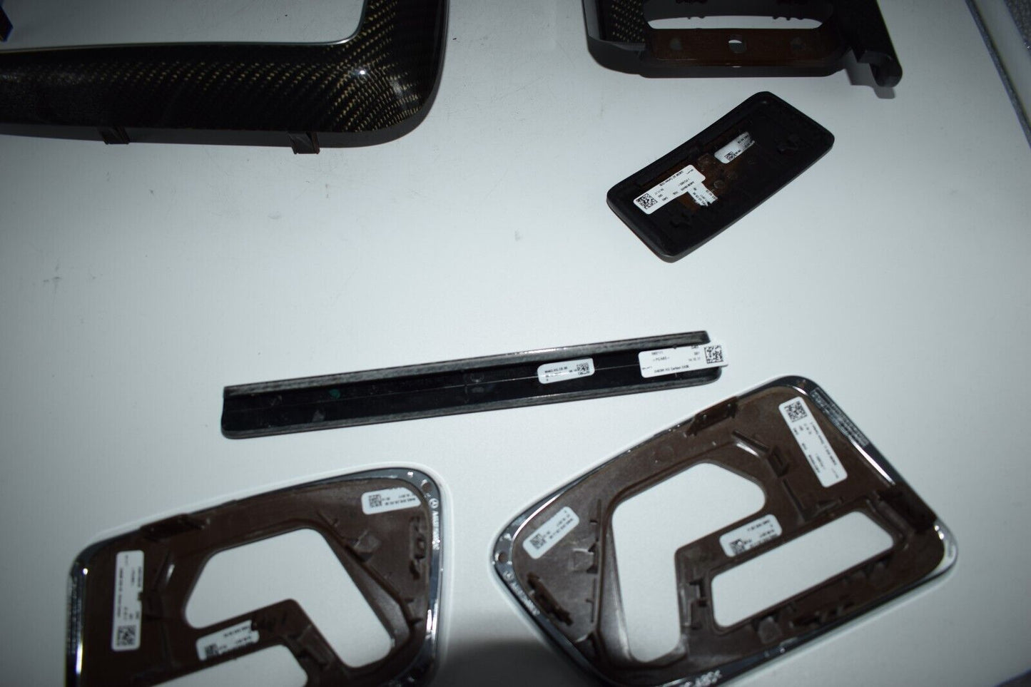Original Mercedes G Klasse w463 G63 AMG Carbon Leisten Satz Set OEM Zierleisten