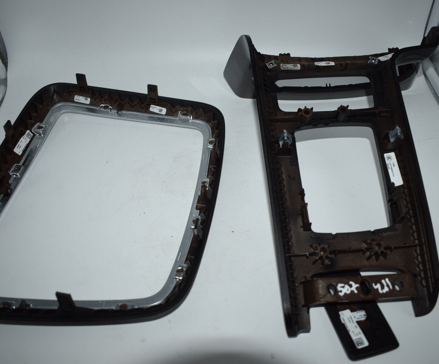 Original Mercedes G Klasse w463 G63 AMG Carbon Leisten Satz Set OEM Zierleisten