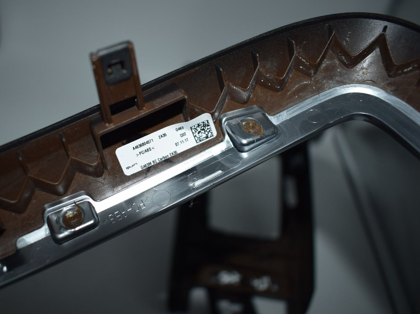 Original Mercedes G Klasse w463 G63 AMG Carbon Leisten Satz Set OEM Zierleisten