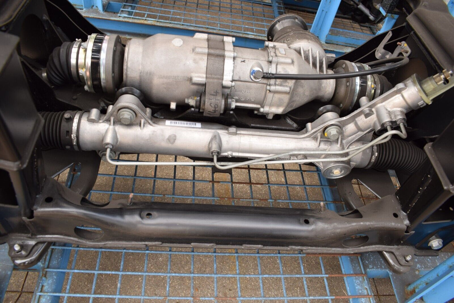 Original Mercedes Sprinter Allrad Umbau w907 517 4-Matic Achse komplett 4x4
