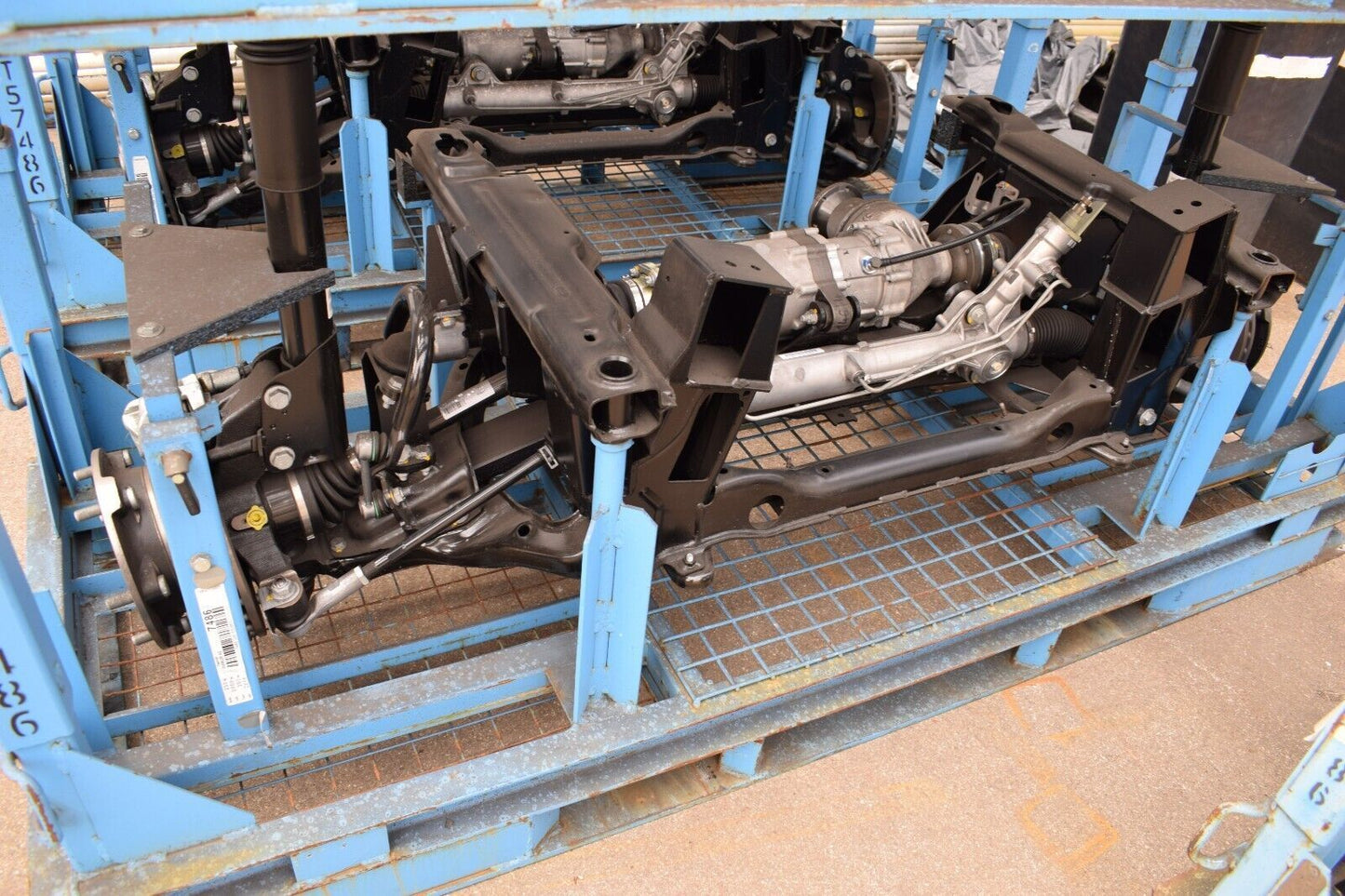 Original Mercedes Sprinter Allrad Umbau w907 517 4-Matic Achse komplett 4x4