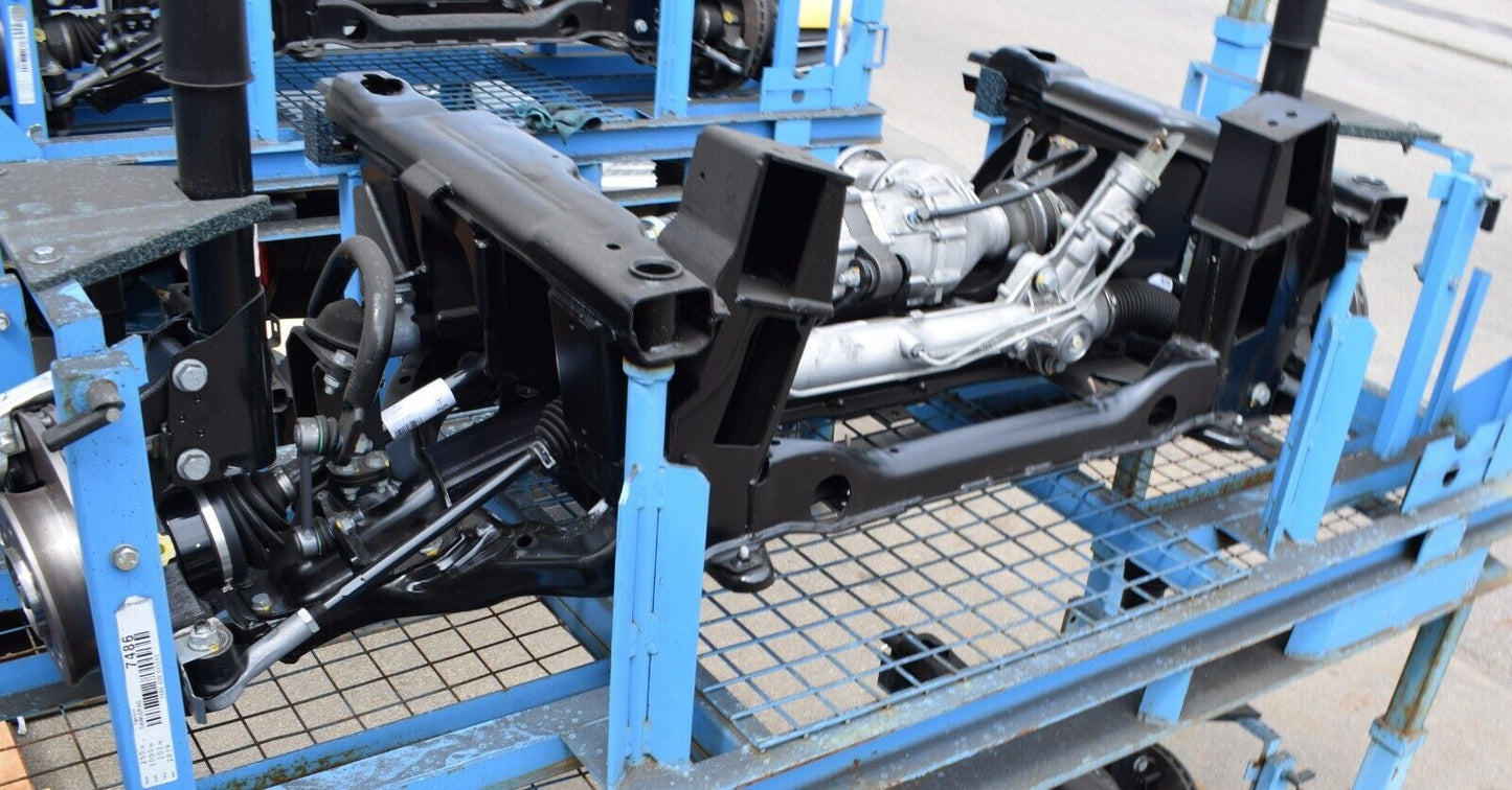 Original Mercedes Sprinter Allrad Achse vorn komplett Lenkung Träger w906