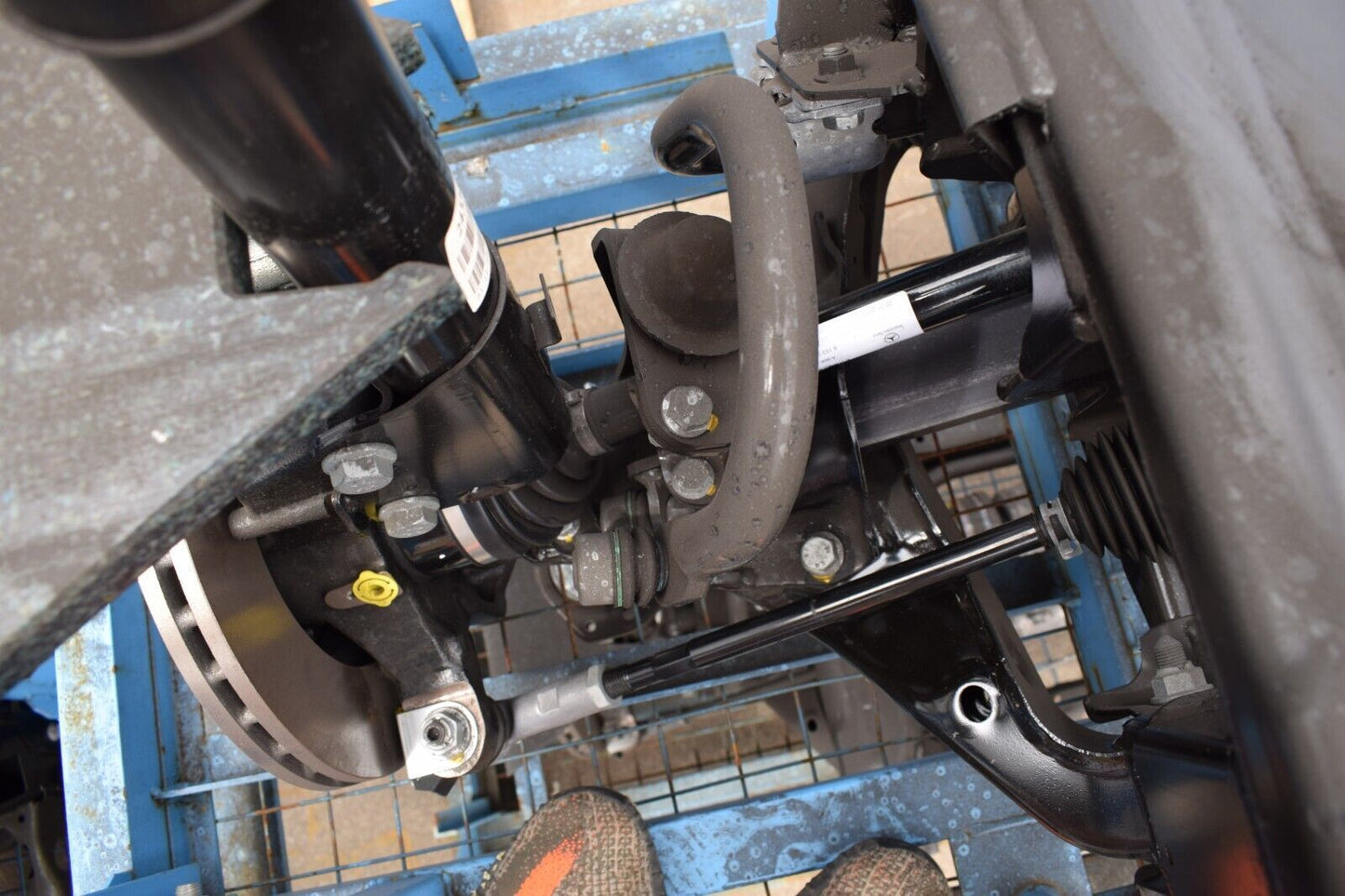 Original Mercedes Sprinter Allrad Achse vorn komplett Lenkung Träger w906