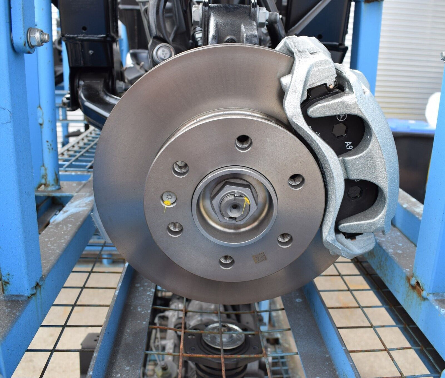 Original Mercedes Sprinter Allrad Achse vorn komplett Lenkung Träger w906