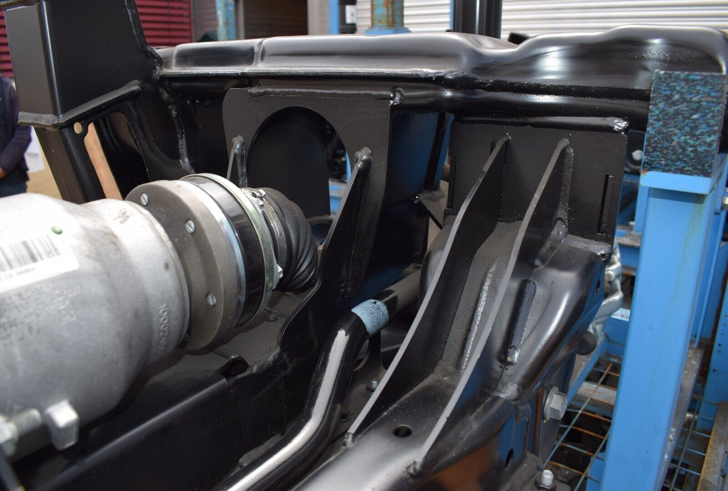 Original Mercedes Sprinter Allrad Achse vorn komplett Lenkung Träger w906