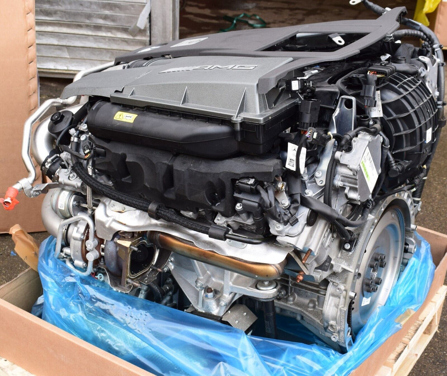 Mercedes M157 157.984 Komplettmotor 5,5L G Klasse w463 A1570101000 ca.500km 2017
