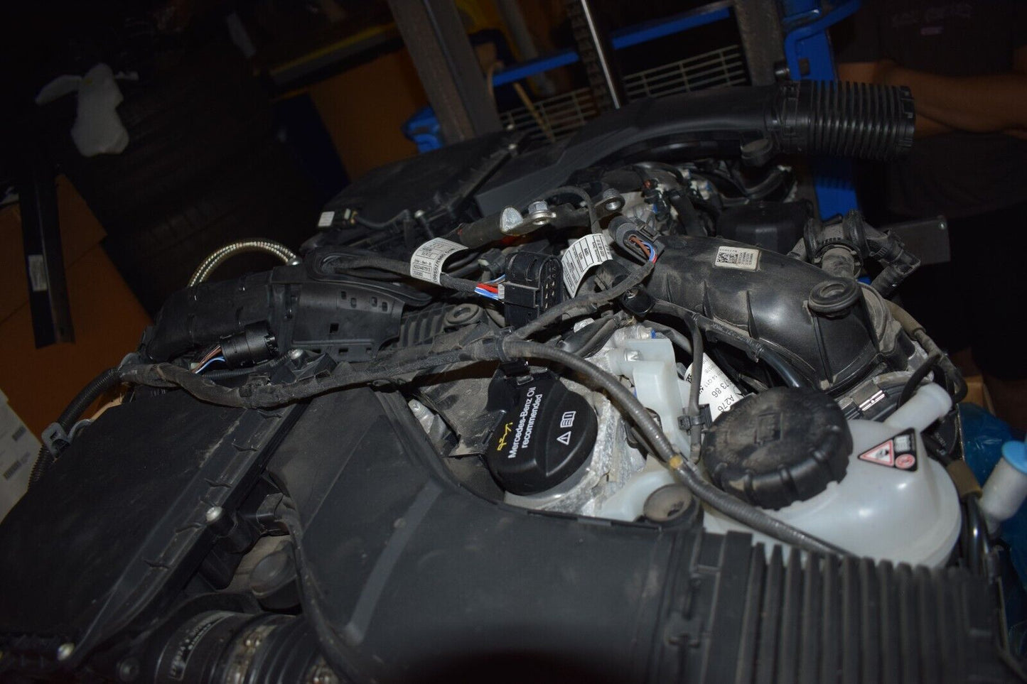 Mercedes w222 S400 M276 Motor Biturbo 276824 Benzin Motor S Klasse a2760105212