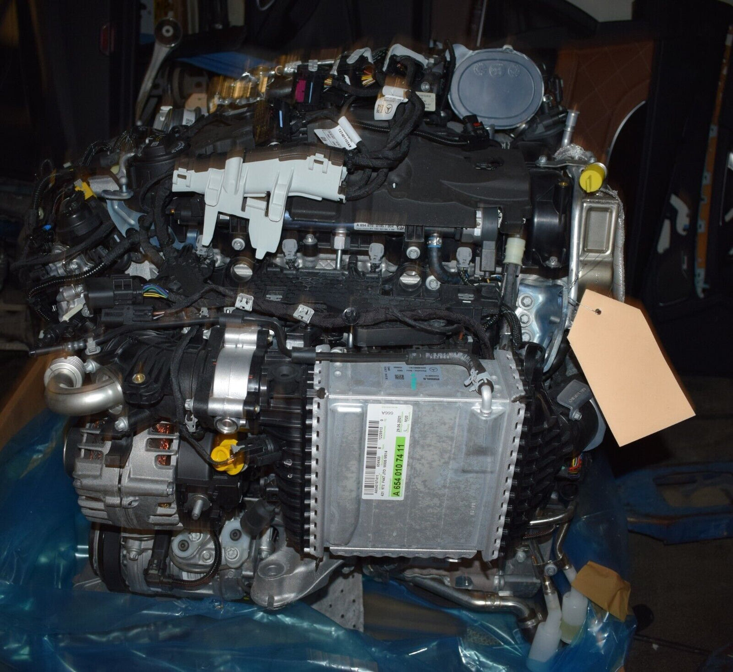 Mercedes w447 Motor V300 OM654.920 A6540107411 2021 v Klasse 704km