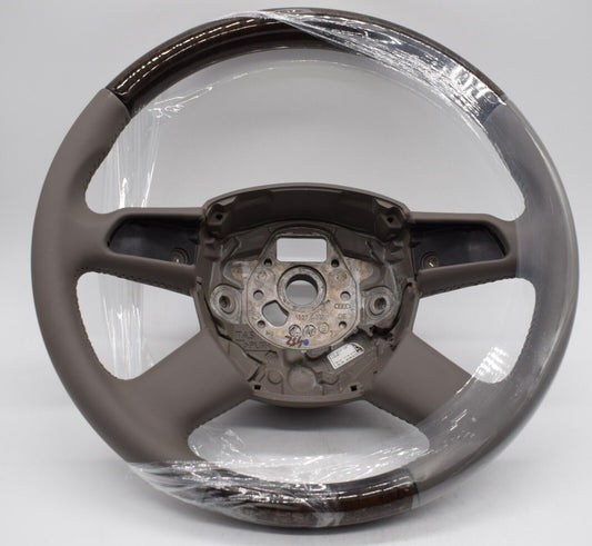 1 AUDI A6 A6 a4 A3 Lederlenkrad A4 Holzlenkrad Q7 A8 steering wheel wood grau
