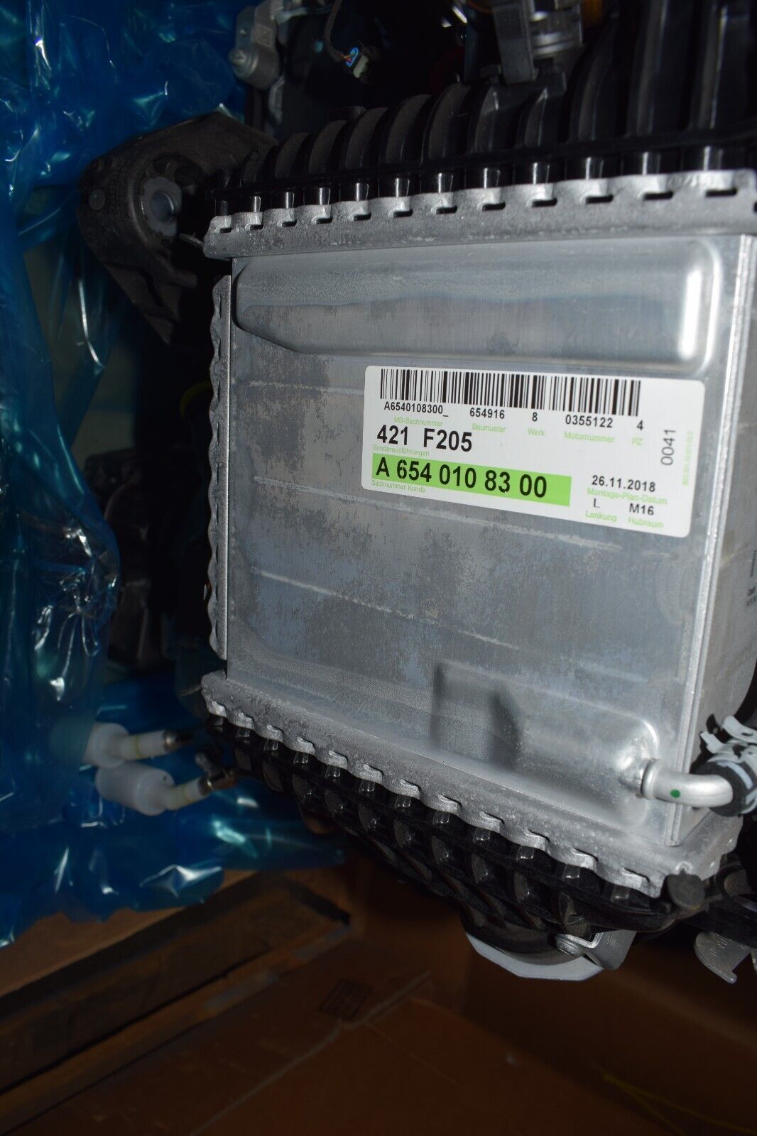Mercedes w205 Motor C300 OM654.916 A6540108300 2018 C Klasse