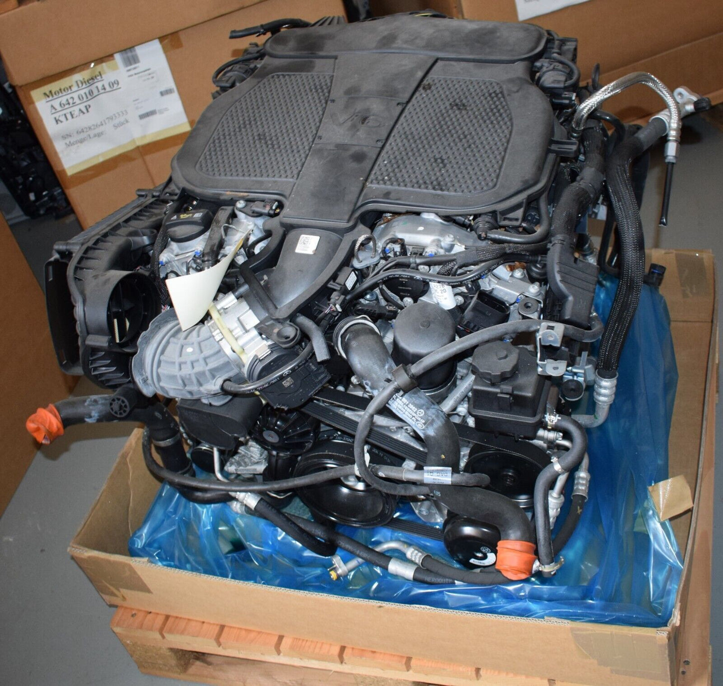 Mercedes 276.957 C300 w204 Motor Komplettmotor a2760105101 2011 8km!