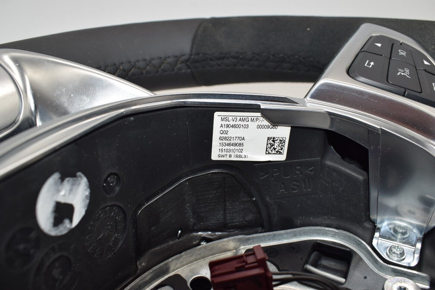 Original Mercedes Amg Performance Lenkrad C190 Alcantara GT a1904600103