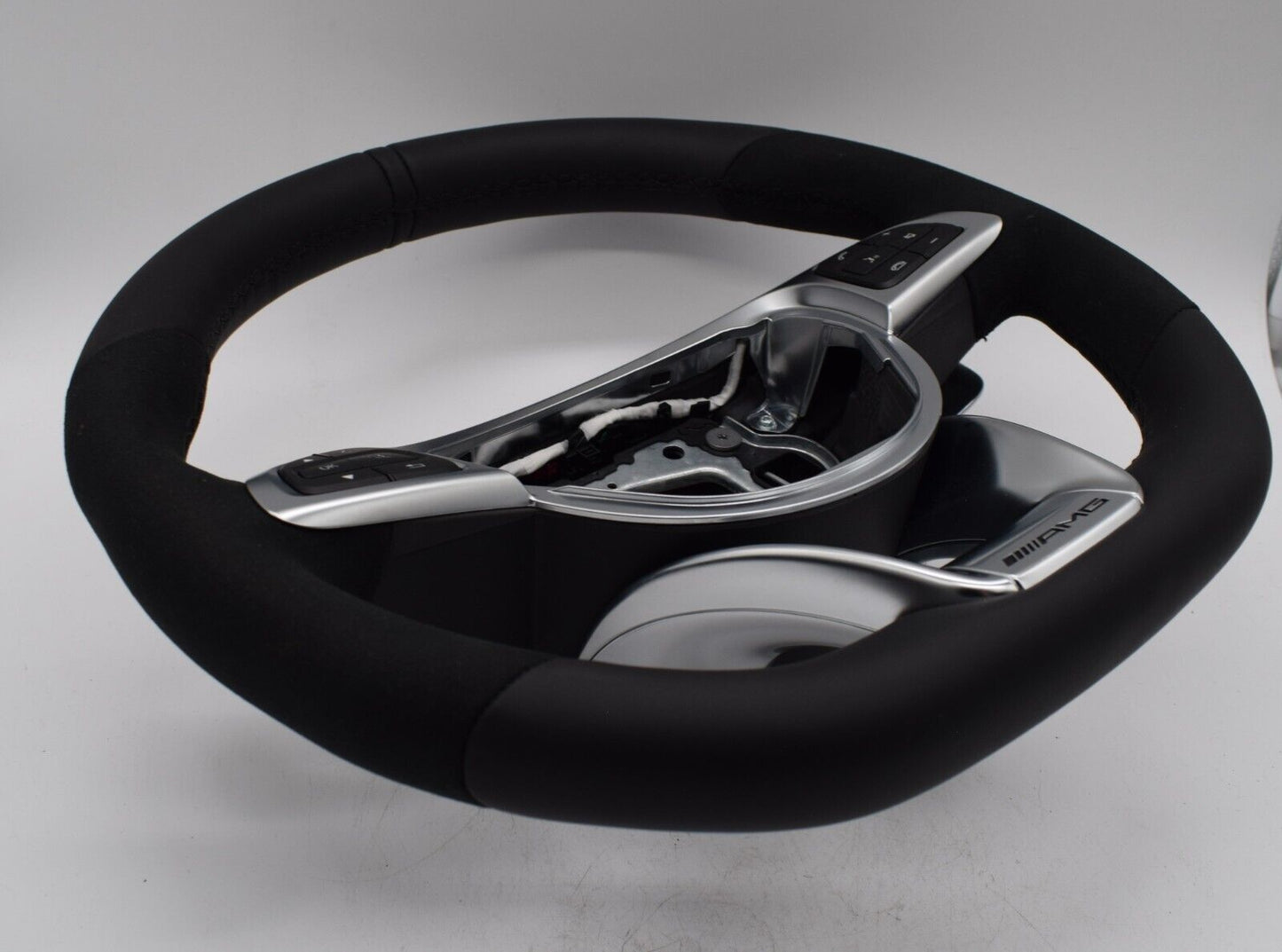 Original Mercedes Amg Performance Lenkrad C190 Alcantara GT a1904600103 schwarz