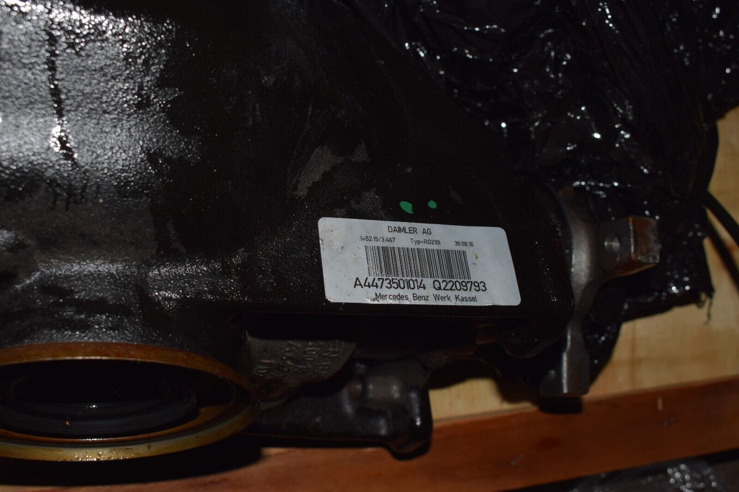 Original Mercedes w 447 Vito V Klasse 52:15 3,467 Differential A4473501014