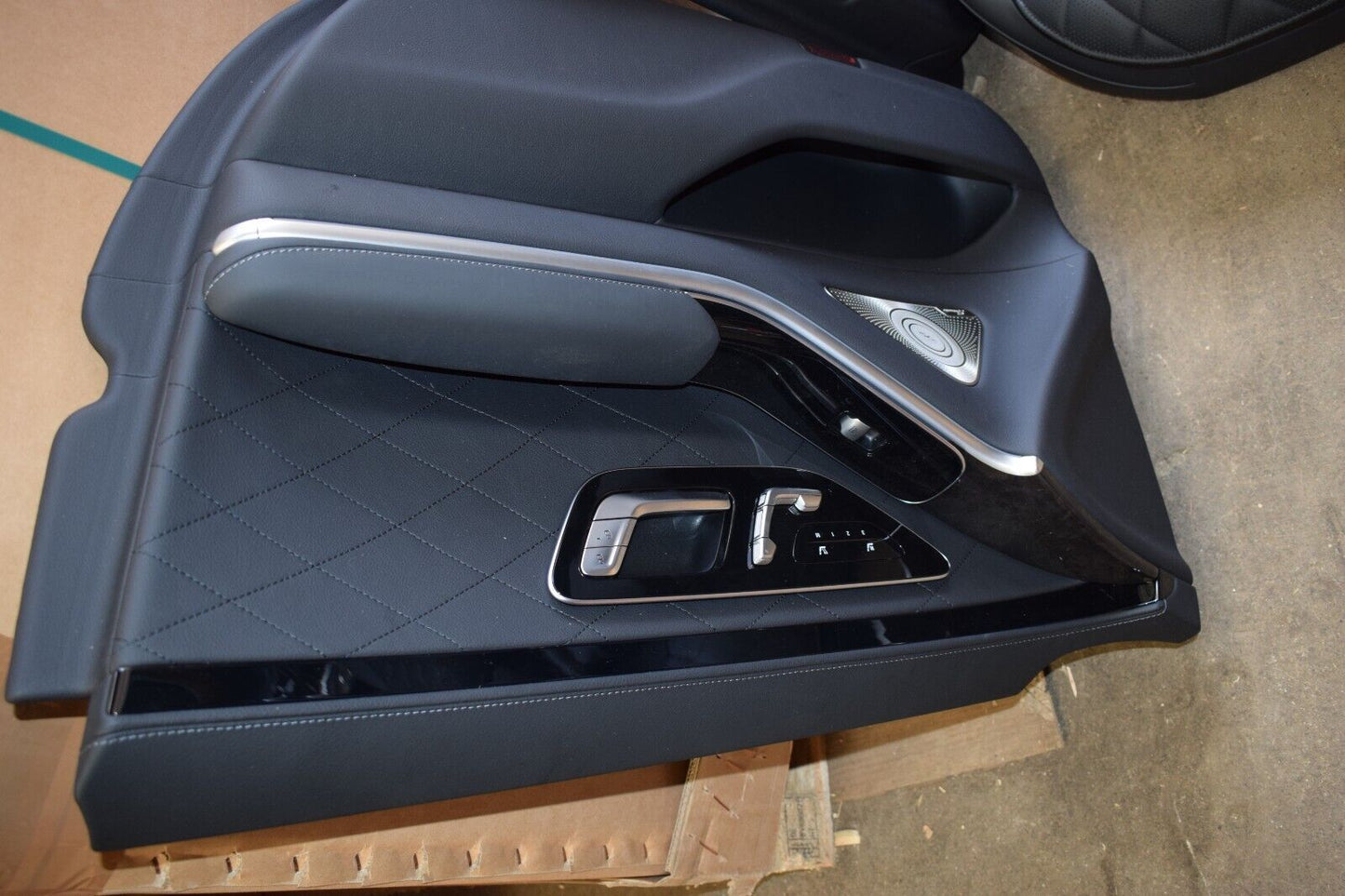 Mercedes w223 S Klasse Sitze vorne hinten Einzelsitze schwarz
