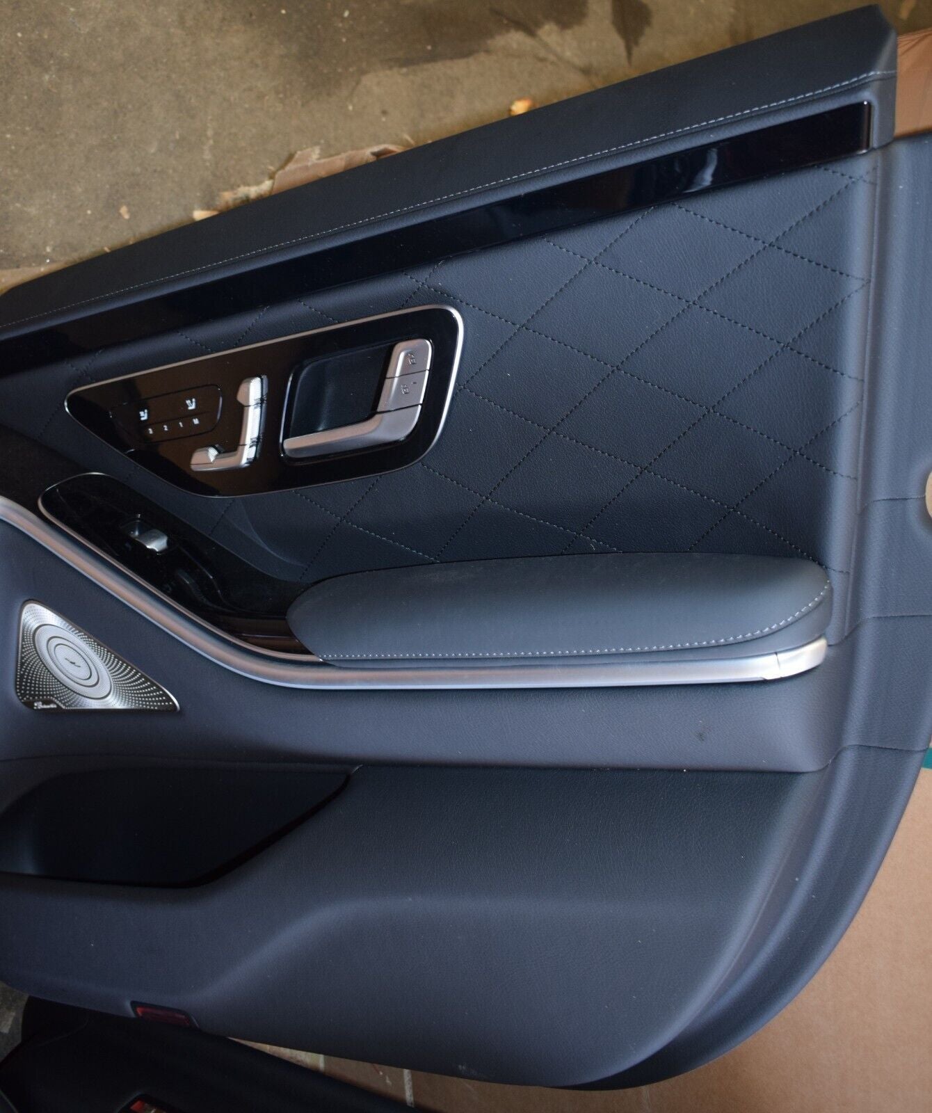 Mercedes w223 S Klasse Sitze vorne hinten Einzelsitze schwarz