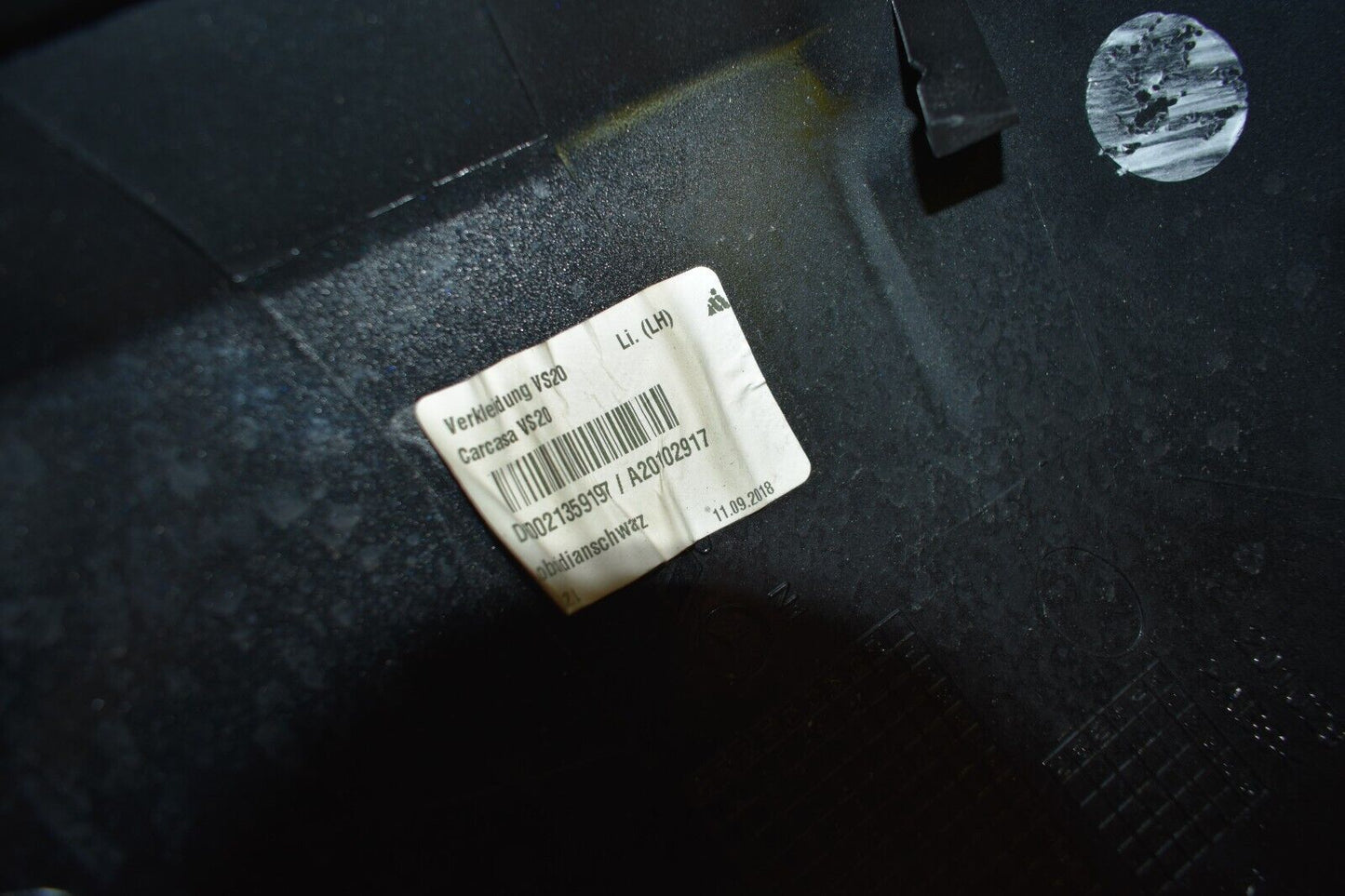 Original Mercedes Außenspiegel links w447 V Klasse Obsidianschwarz a4478112600