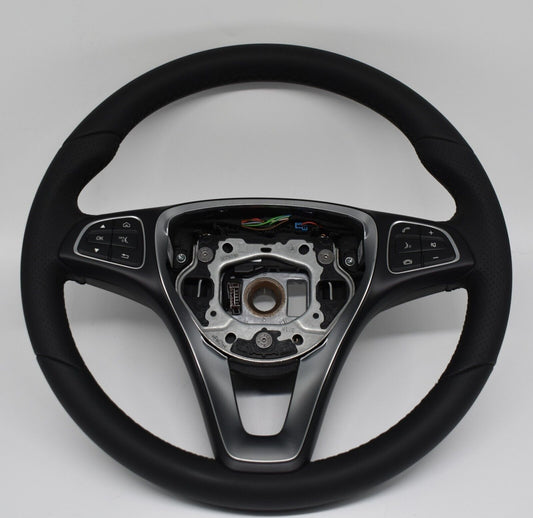Original Mercedes w447 Vito manuell Lederlenkrad Lenkrad a0004600607 schwarz