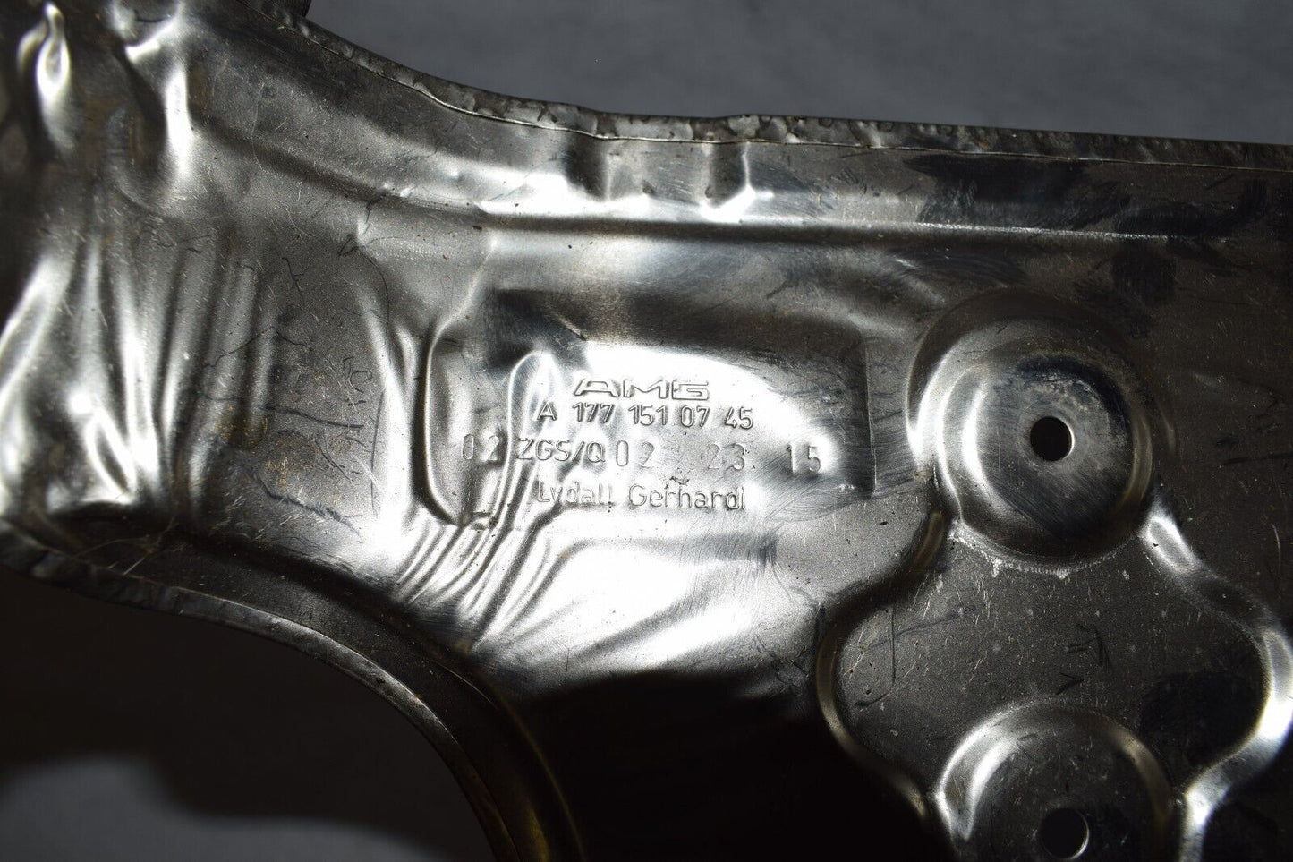 Original Mercedes Mercedes G Klasse Abschirmblech a1771510745