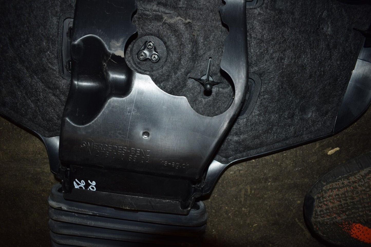 Original Mercedes Motorabdeckung Abdeckung Motor M275 400 a2760108904