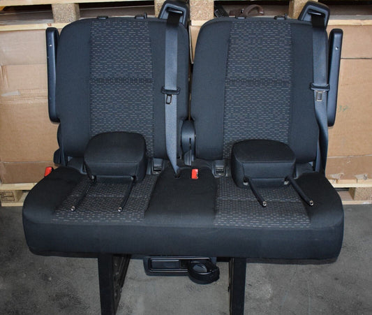 Mercedes w907 Sprinter 2er Sitzbank Doppelsitzbank verstellbare Lehne Komfort