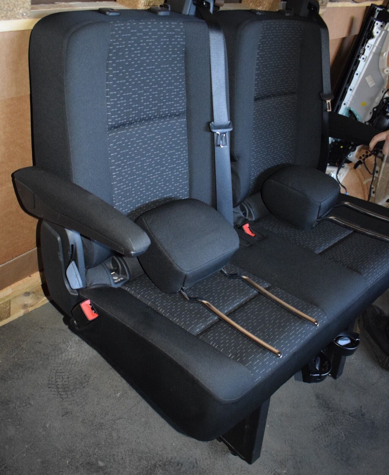 Mercedes w907 Sprinter 2er Sitzbank Doppelsitzbank verstellbare Lehne Komfort