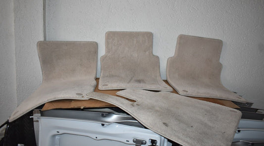 Original Mercedes w223 S Klasse teppich Satz Beige