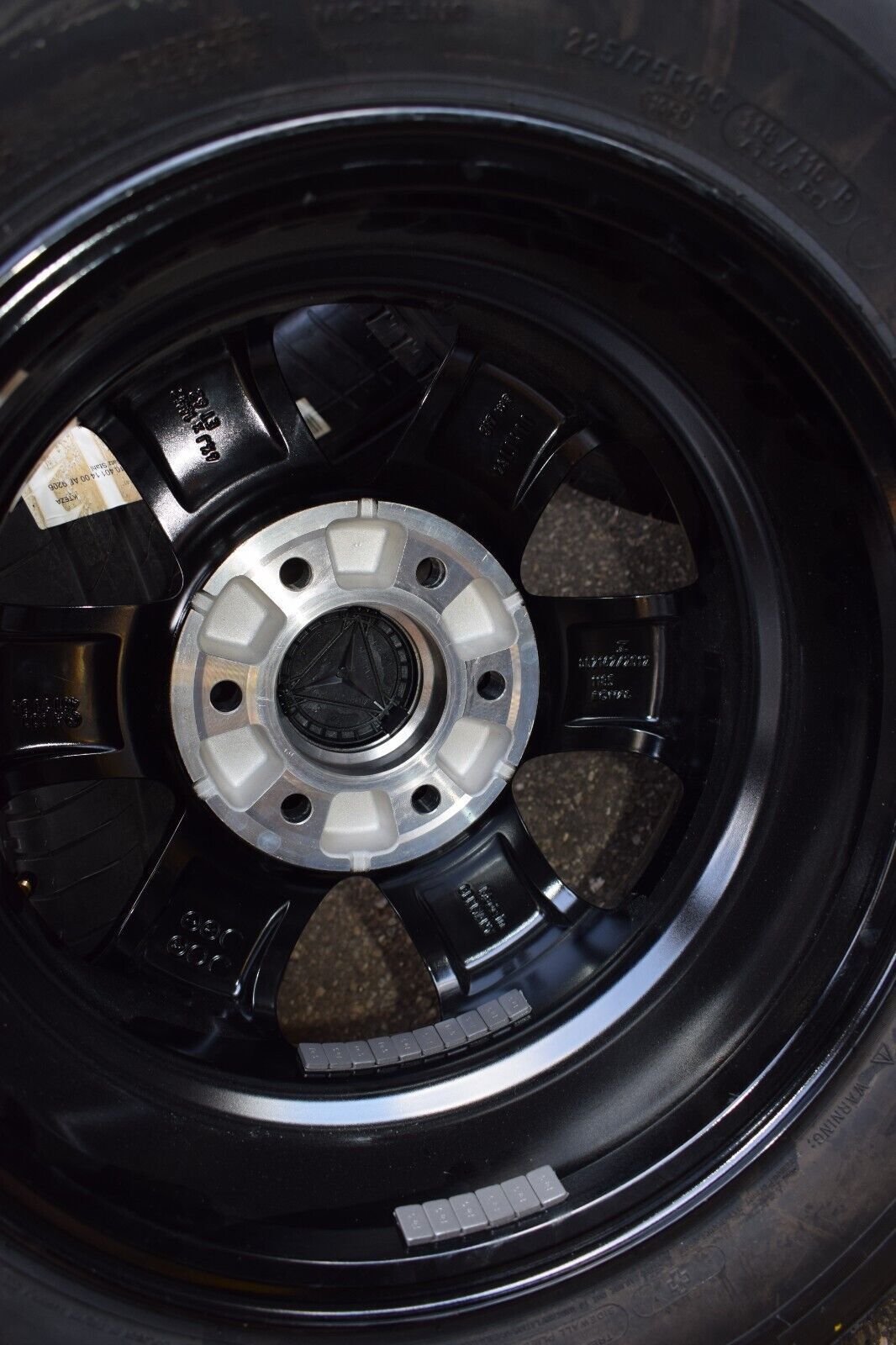 Original Mercedes Sprinter Komplettradsatz Sommer Michelin 16 Zoll 225 75 16C