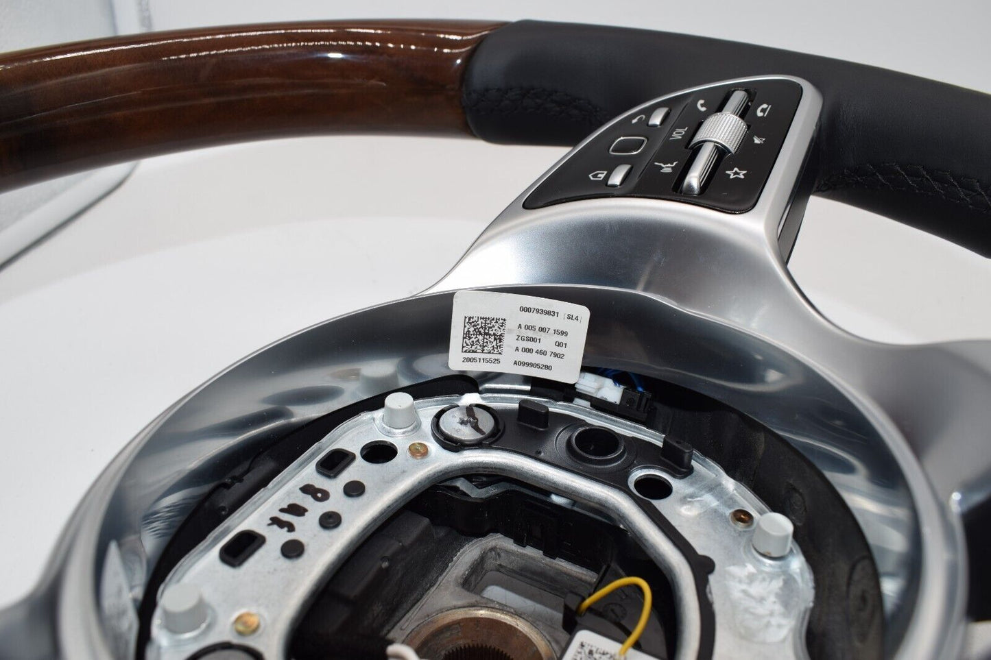 Original Mercedes Holzlenkrad Lenkrad w 213 Leder E Klasse Wurzelnuss 0004607902