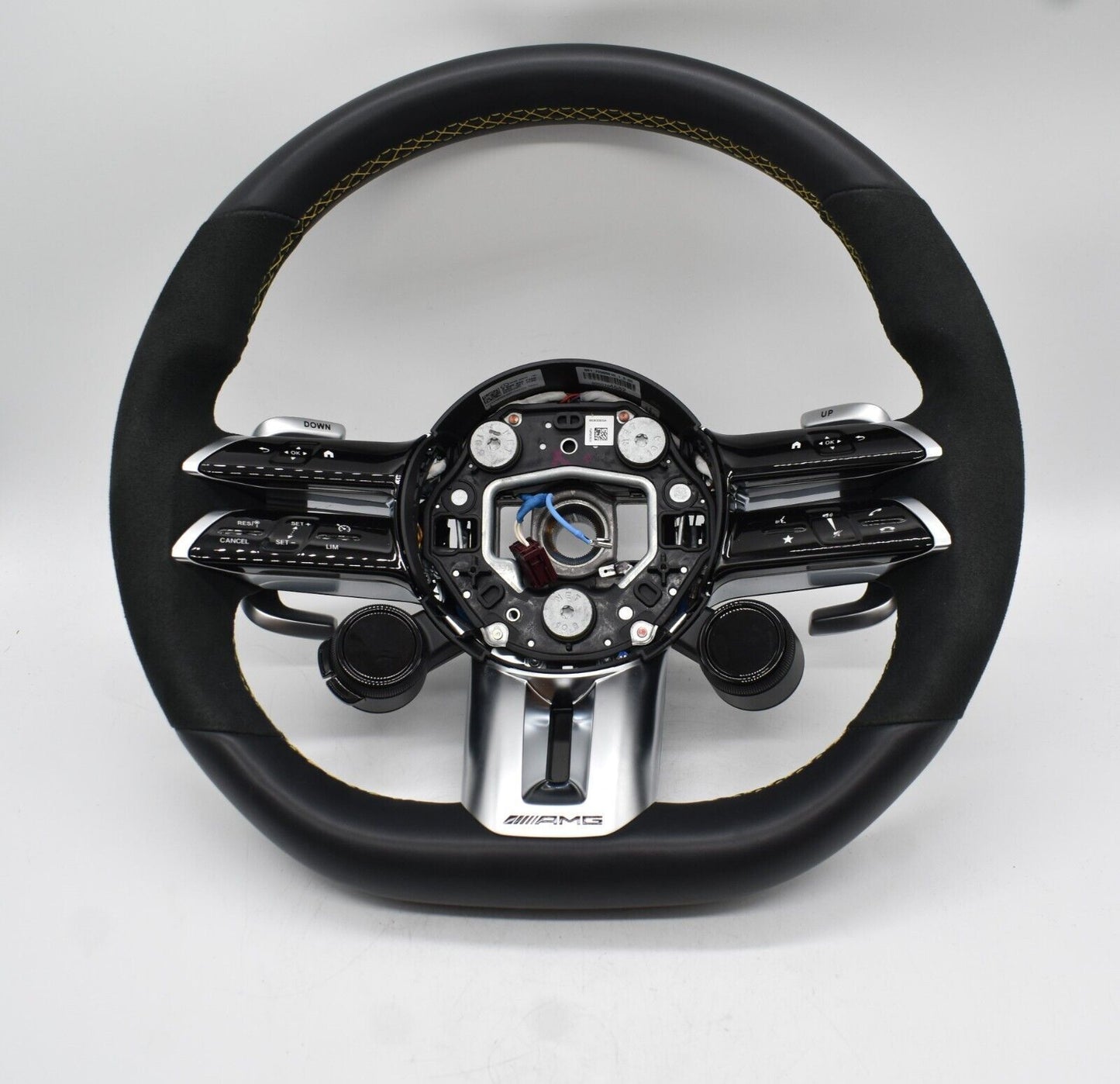 Original Mercedes AMG Performance Lenkrad w223 Leder Drive Unit Alcantara