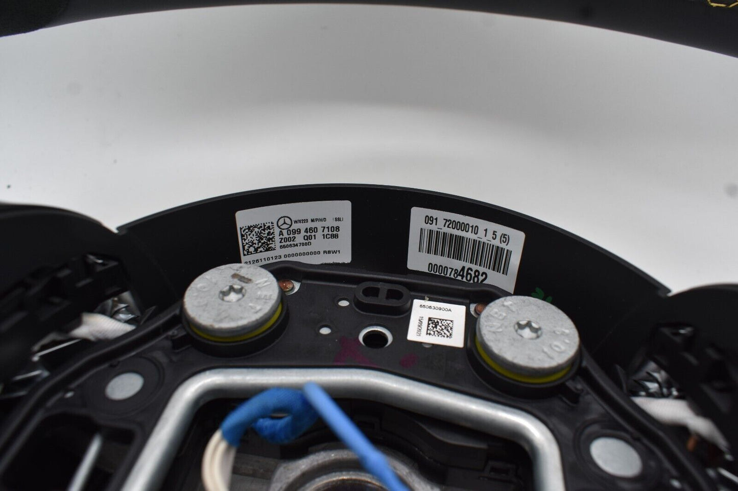 Original Mercedes AMG Performance Lenkrad w223 Leder Drive Unit Alcantara