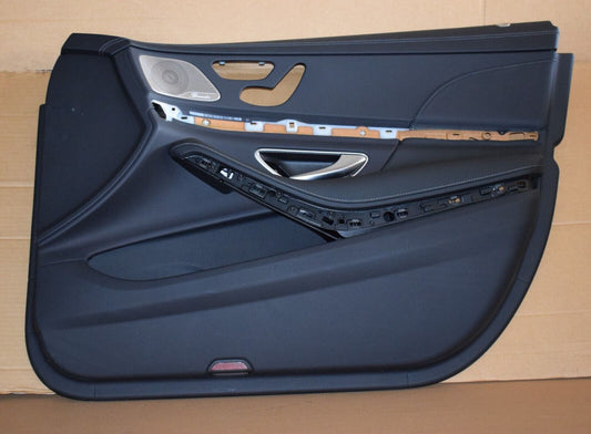 Original Mercedes S Klasse w222 Türverkleidung Türpappe vorne rechts schwarz