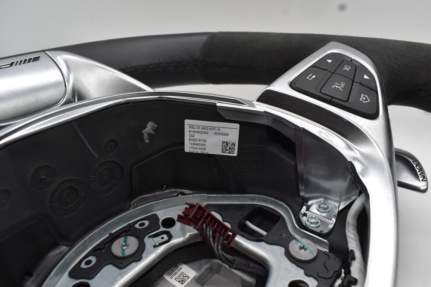 Original Mercedes Amg Performance Lenkrad C190 A190 Gts Gtr Gt a1904600303
