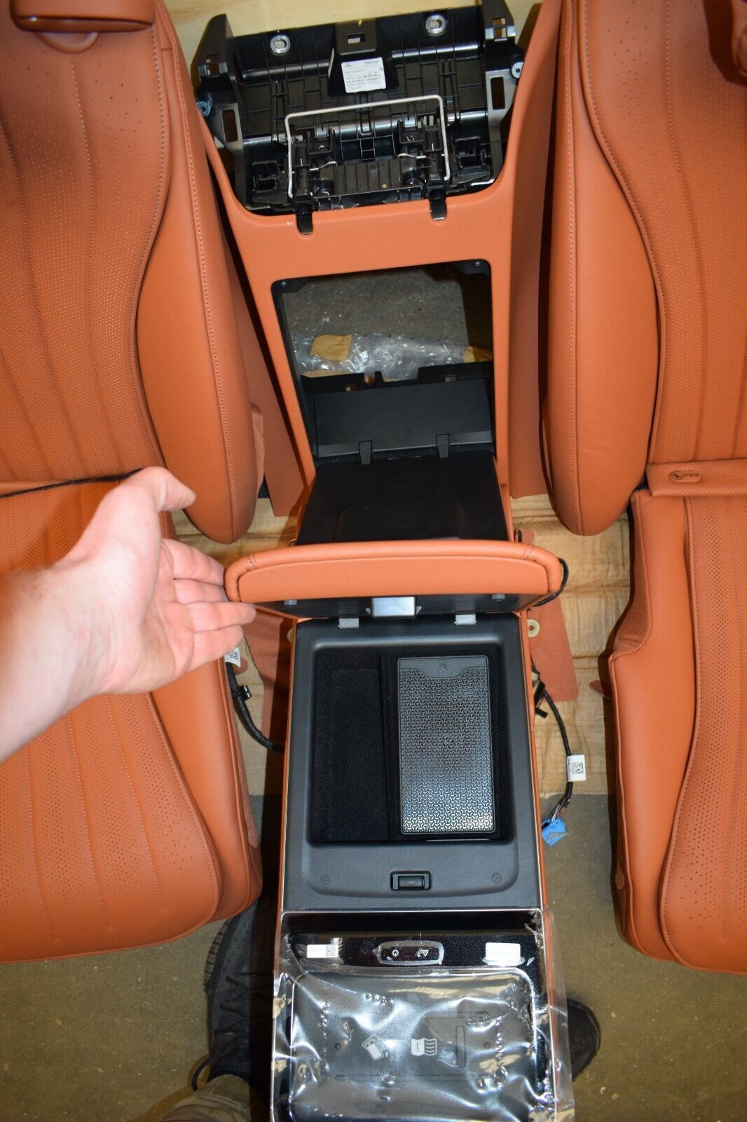 Mercedes w223 S klasse Sitze vorne Seat Interior Einzelsitz 223 Mittelkonsole