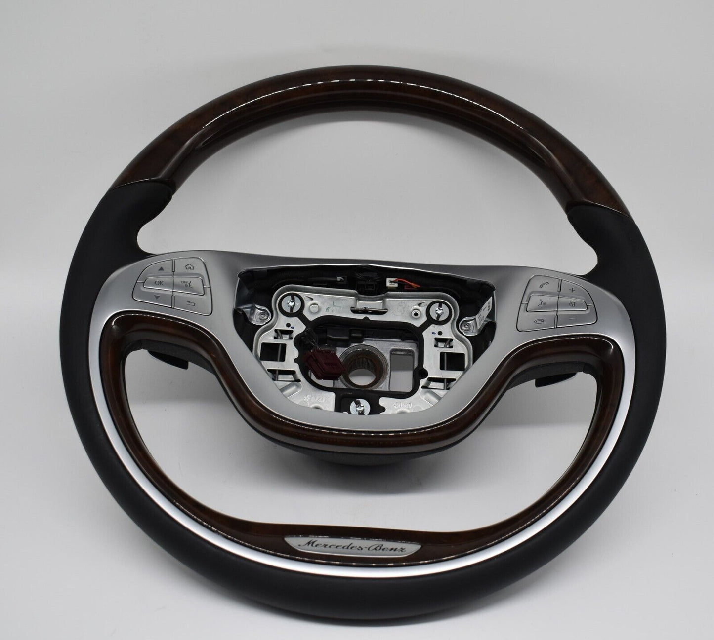 Original Mercedes Holzlenkrad w222 S Klasse heizbar schwarz a0024601403