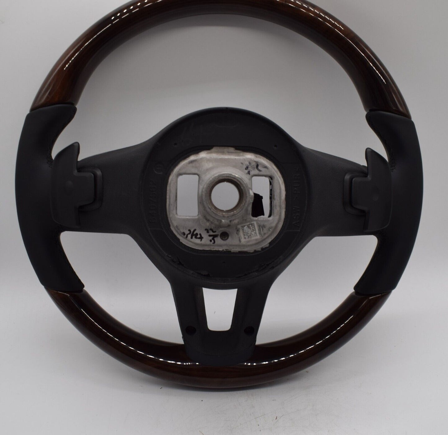Original Mercedes Holzlenkrad Lenkrad w 213 Leder E Klasse schwarz a0004607902